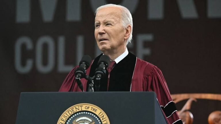 Biden Acknowledges Gaza Protesters